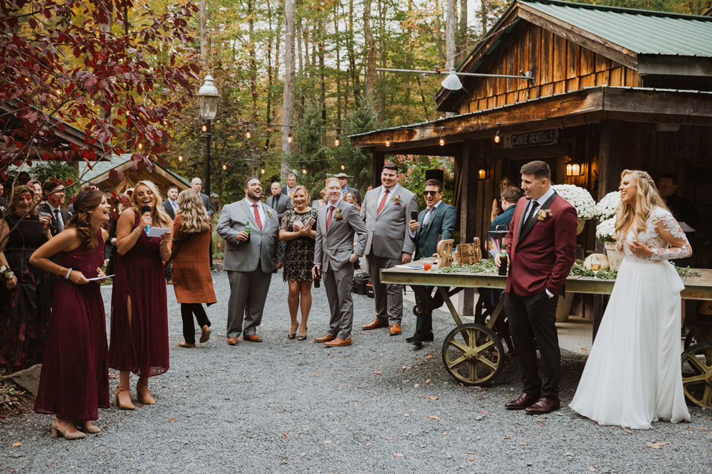 Tall Timber Barn Pocono Wedding Ashley and Rey